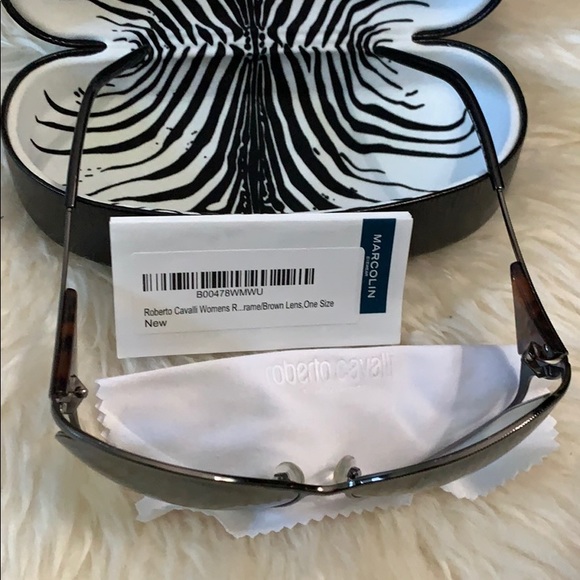 Roberto Cavalli RC574SSW08F Metal Wrap Sunglasses - Picture 9 of 10